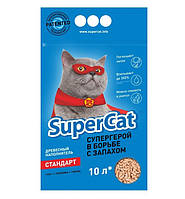 Наполнитель для кошачьего туалета SuperCat СТАНДАРТ Древесный впитывающий 3 кг (5 л) (3550) ( IX, код: 7481053