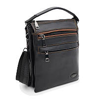 Чоловіча шкіряна сумка Ricco Grande T1tr0025blp-black z118-2024