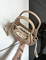 Жіноча сумка Prada mini Прада бежева 8998 Отличное качество