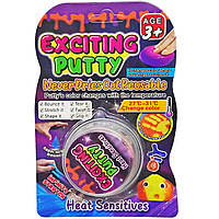 Тянучка-антистресс Exciting Putty меняет цвет MIC (C62250 352) UL, код: 8343043