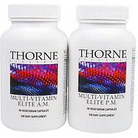 Витаминно-минеральный комплекс Thorne Research Multi-Vitamin Elite 2 Bottles 90 Veg Caps IN, код: 7519356