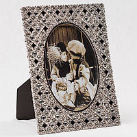 Декоративная фоторамка «Капельки» 13*17 см Angel Gifts SK15565 BK, код: 6673432