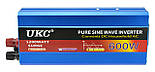 Перетворювач напруги інвертор Powerone Plus 600 W з чистою синусоїдою AC DC 12 V Blue (3s SC, код: 5528927, фото 2