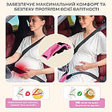 Адаптер на ремінь безпеки для вагітних в авто SBT type (Safe Belt 1) Рожевий SC, код: 8205590, фото 3