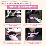 Адаптер на ремінь безпеки для вагітних в авто SBT type (Safe Belt 1) Рожевий SC, код: 8205590, фото 5
