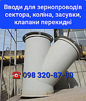 Делитель потока на 2 выхода или 3 выхода выходов ф от 100 до 330 мм толщина - 2 или 3 мм.