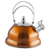 Чайник со свистком Lora Оранжевый H11-007 3000ml GG, код: 7245282