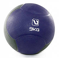 Медбол LiveUp Medicine Ball 9 кг Blue (LS3006F-9) ET, код: 1552507