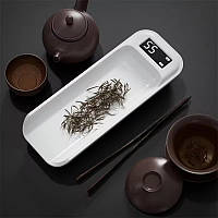 Электронные весы для чаепития Tea Scale высокоточные 0.2г мин. / 500г макс. с аккумулятором 300 mAh / Ложка дл