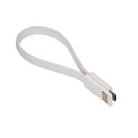 Кабель Sumdex USB - microUSB B 2.0 с 21 см Белый (DCU-1022WT OEM) QT, код: 8381869