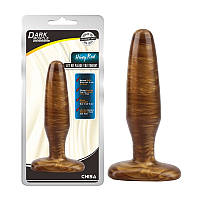 Анальная пробка бронзовая Dark Muscle Hiney Rod Chisa KB, код: 8180471