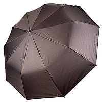 Зонт полуавтомат однотонный "Звездное небо" от Bellissimo коричневый 019302-9 z116-2024