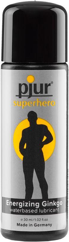 Стимулювальний лубрикант на водній основі Pjur Superhero glide 30 мл (PJ10580) KB, код: 728250