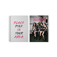 Скетчбук Fan Girl Блек Пинк Black Pink in your area (22965) TE, код: 8322066