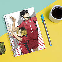 Скетчбук Sketchbook блокнот для рисования с принтом Haikyu - Волейбол 7 А3 Кавун 48 TE, код: 8301481
