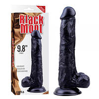 Фаллоимитатор Chisa большой на присоске Black Veined Dong PK, код: 7837692