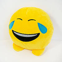 Мягкая игрушка Weber Toys смайлик emoji смехотунчик 18см (WT621) TO, код: 2606098