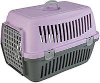 Переноска для котів і собак Animall CNR-134 58х42х42 см Сіро-фіолетова (2000981203627) NB, код: 7605690