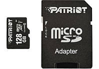 Карта памяти MicroSDXC 128GB UHS-I Class 10 Patriot LX + SD-adapter (PSF128GMCSDXC10) BM, код: 6746630