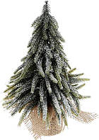 Фигурка декоративная елка Ледяная 16х16х27 см в мешочке BonaDi DP69526 BM, код: 8260357