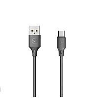 Кабель USB WK WDC-092a USB Type C 2,1 А 2 м Чорний NX, код: 8375834