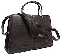 Женский деловой портфель из искусственной кожи JPB Коричневый (TE-89 brown) CP, код: 2749915