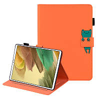 Чехол-книжка Animal Wallet Samsung Galaxy Tab A7 Lite 8.7 T220 T225 Frog Оранжевый NX, код: 8101892