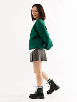 Женский свитшот XL зеленый Yuki ЦБ-00223888 UL, код: 8365789