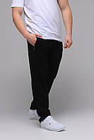 Спортивные штаны мужские прямые Tommy life 84634-B 48 Черный (2000903995654) QT, код: 7901986