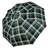 Стильный автоматический зонт в клетку от Lantana зеленый LAN 0952-1 z116-2024