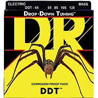 Струны для бас-гитары DR DDT-65 Drop-Down Tuning Extra Heavy Bass 4-Strings 65 125 UL, код: 7416983