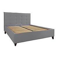 Кровать Richman Monica VIP Wood На ножках 120 x 200 см Lili Темно-серый z113-2024
