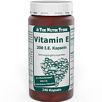 Витамин E The Nutri Store Vitamin E 200 IU 240 Caps ФР-00000226 NX, код: 7521289