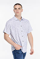 Рубашка с узором мужская Stendo 235057 4XL Белый (2000989740070) z113-2024