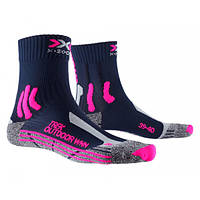 Носки X-Socks Trek Outdoor Women 41-42 Черный Фиолетовый (1068-XS-TS13S19W 41-42 A0) PZ, код: 7934801