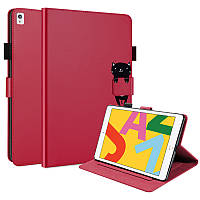 Чехол-книжка Animal Wallet Apple iPad 10.2 Air 10.5 Pro 10.5 Wake Sleep Cat Красный DH, код: 8096957
