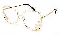 Солнцезащитные очки женские Новая линия (Металл) 1779-C8 Прозрачный XN, код: 7944176