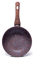 Сковородка-сотейник Fissman Magic Brown диаметр 24см с антипригарным покрытием DP36231 XN, код: 7425288