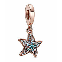 Серебряный шарм-подвеска Pandora Морская звезда Rose 788942С01 GG, код: 7360699