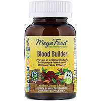 Строитель крови, Blood Builder, MegaFood, 30 таблеток BM, код: 2337650