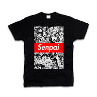 Футболка Сенпай Senpai Black 116 см (97467) UP, код: 6657656