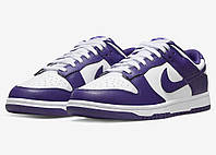 Кроссовки мужские Nike Dunk Low Championship Court Purple (DD1391-104) 45 Синий с белым z116-2024