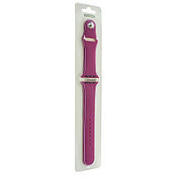 Ремешок силиконовый Apple для Watch Series 4 44 mm Series 3 42 mm Light Purple (00007324) DH, код: 1346931