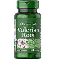 Комплекс для профілактики нервової системи Puritan's Pride Valerian Root 265 mg 100 Caps QT, код: 8206826