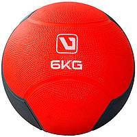 Медбол LiveUp Medicine Ball LS3006F-6 (6 кг Red) IN, код: 7465003