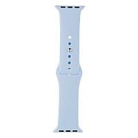 Ремешок Anchor для Apple Watch Band Silicone One-Piece Size-S 38 40mm Цвет 57 Denim blue GG, код: 6984503