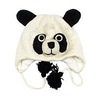 Шапка з вушками Kathmandu Animals Panda Оne size Білий + Чорний (22951) NB, код: 1483081