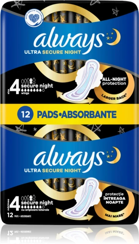 Гігієнічні прокладки Always Ultra Secure Night (7) 12шт.