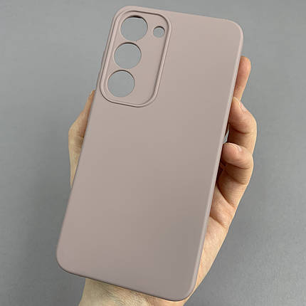 Чохол для Samsung Galaxy S23 матовий із захистом камери чохол на телефон самсунг с23 бежевий cfa, фото 1