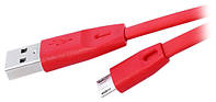 USB кабель REMAX microUSB 1 м Red (USB005) QT, код: 1661146